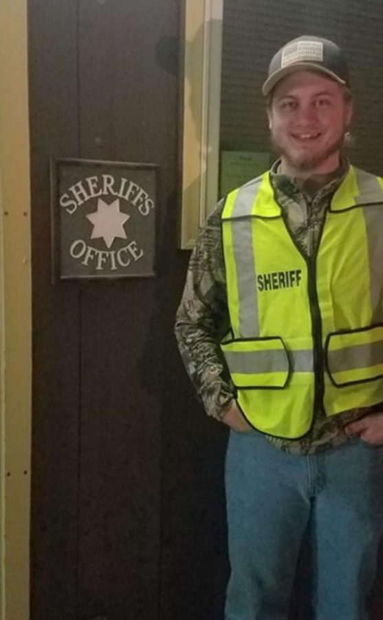 Logan Brownlee has been preparing to become a law enforcement officer. 