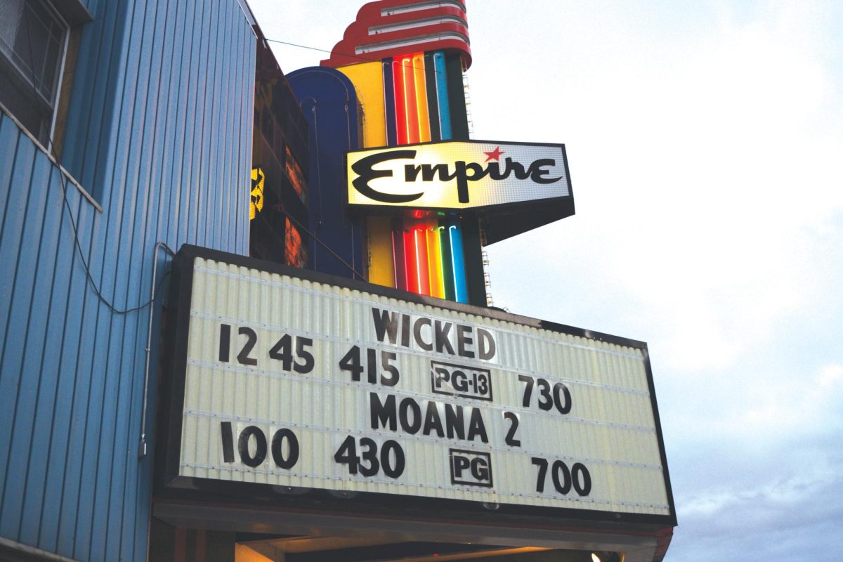 Livingston Empire Theater plays two current popular movies, "Wicked" and Disney favorite, "Moana 2."