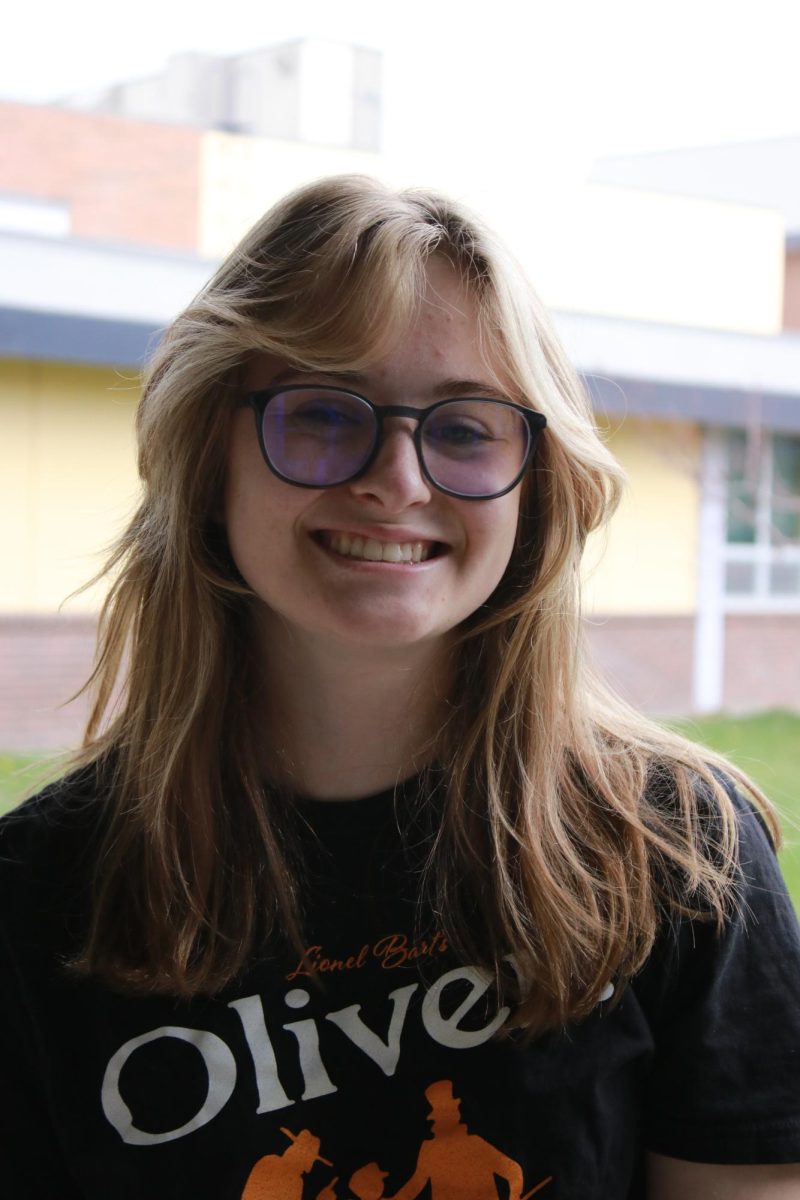 Junior Ellie Ames has found her place on stage through Shane Center productions.